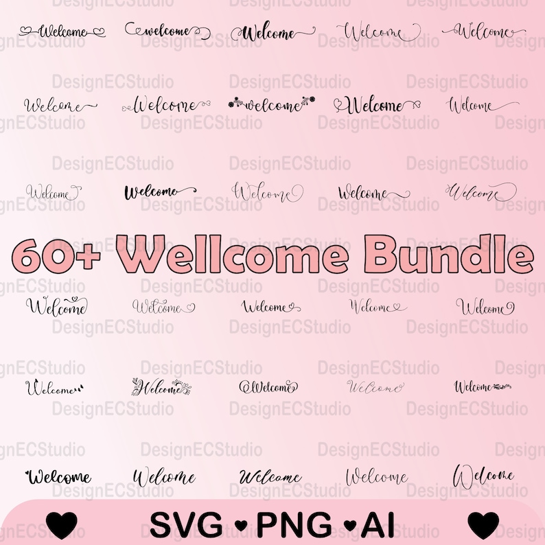 65 Welcome SVG Bundle, Welcome to Our Home Svg, Welcome-ish, Farmhouse ...