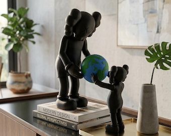 The Promise Inspired Embrace Sculpture, Modern Collectible Home Decor Statue