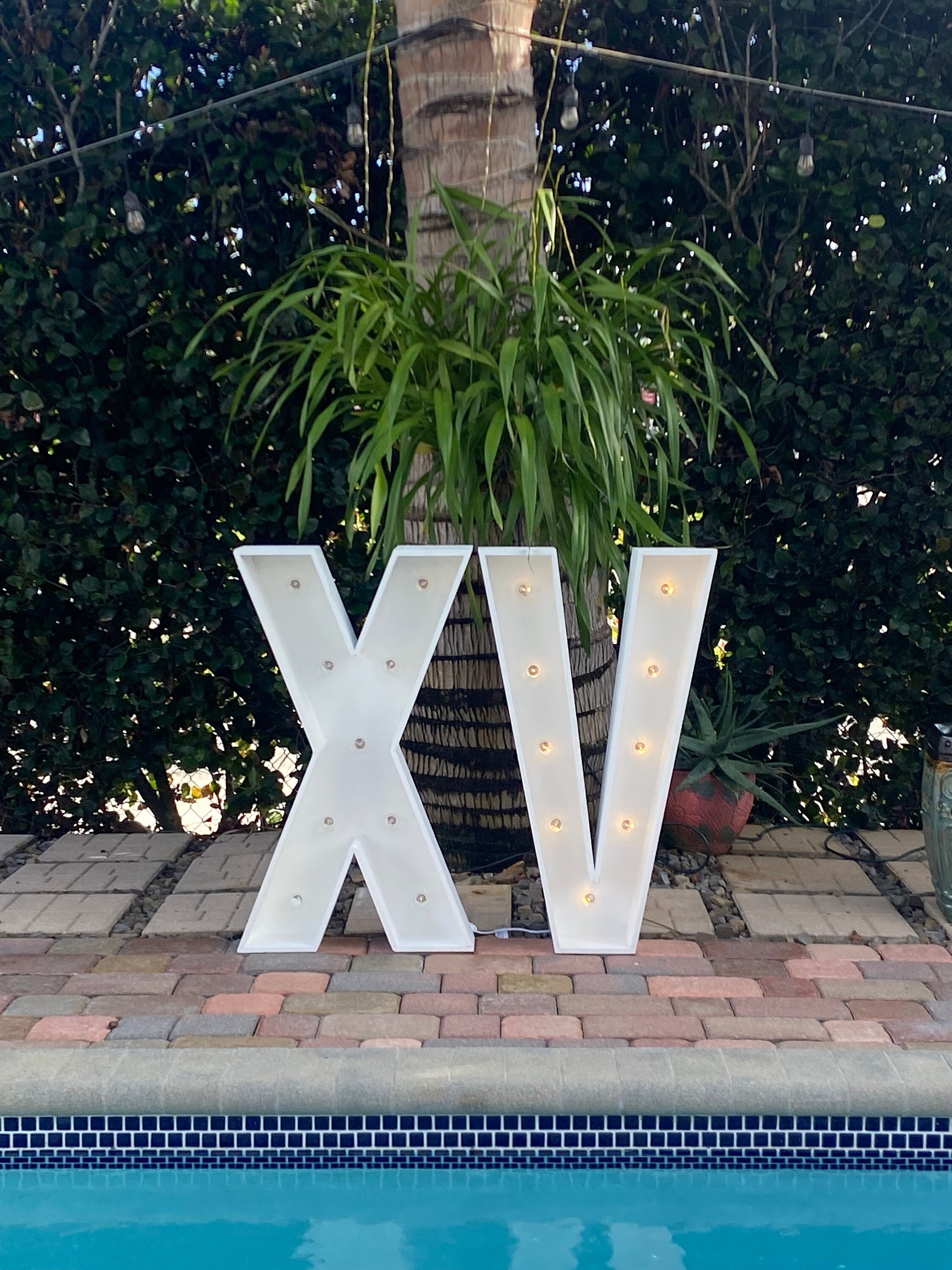 3FT Marquee Letters, Numbers 3D Letters Large Light up Letters Wedding