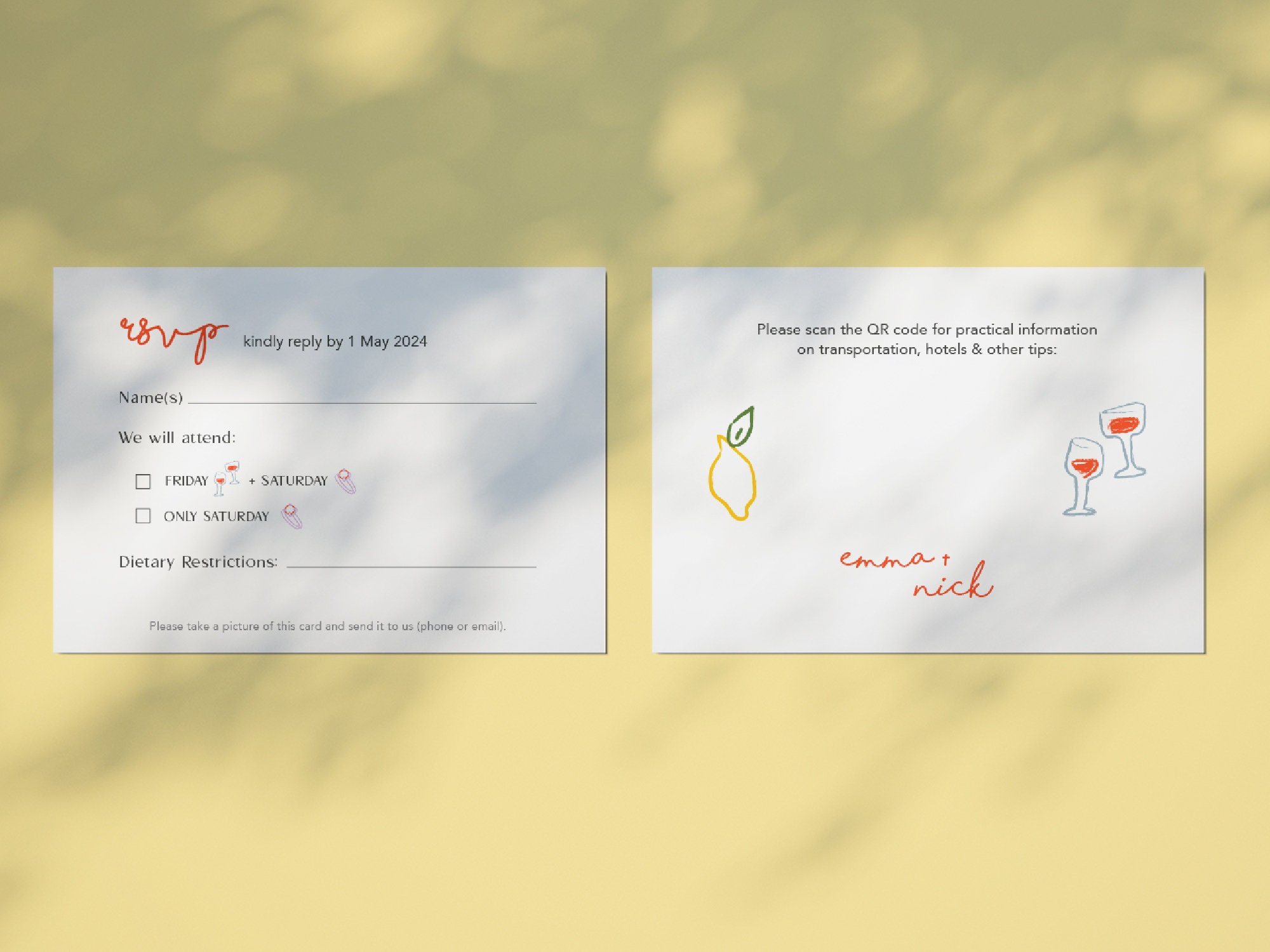 DIY Wedding RSVP | Fully Editable Template | Digital Download Wedding ...
