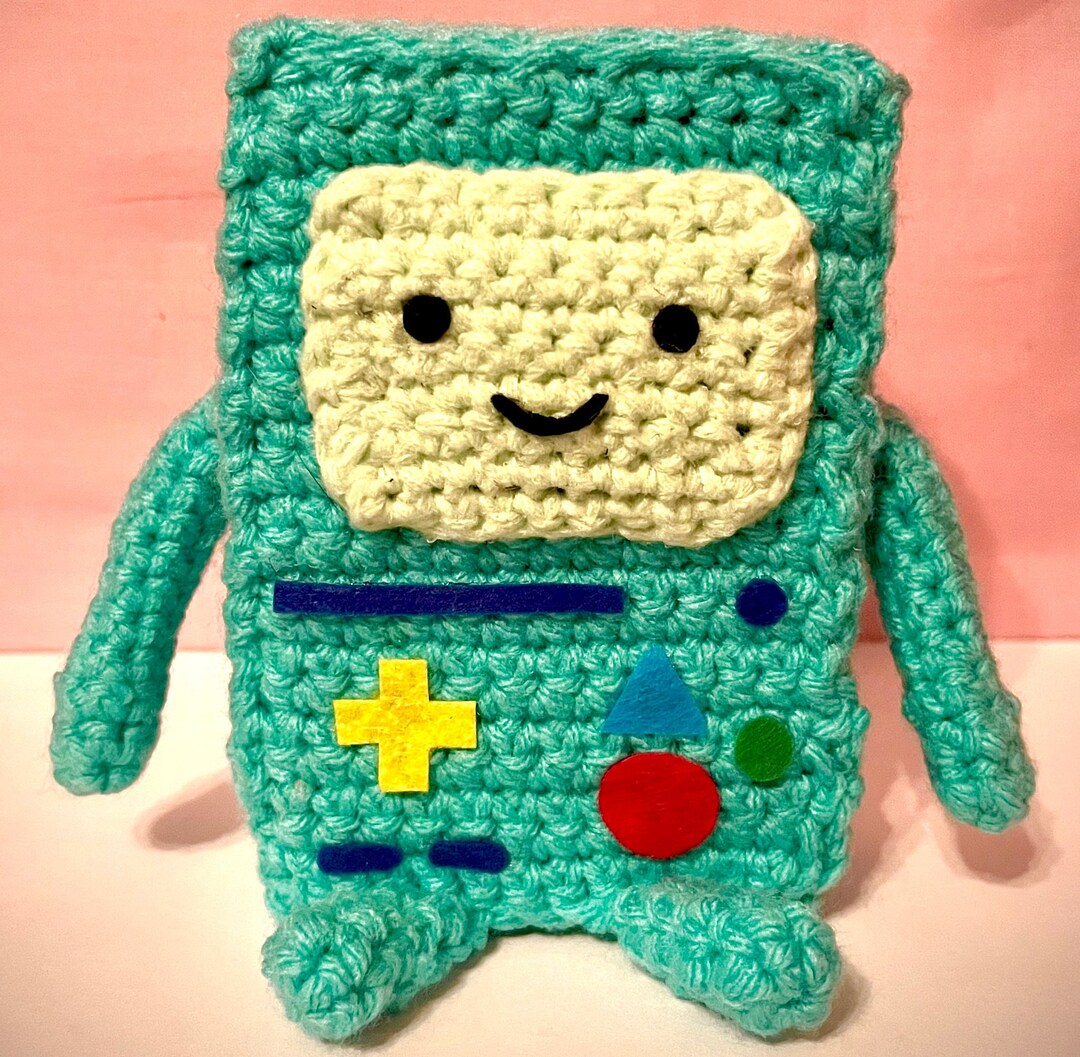 BMO Inspired Video Game Buddy Plush Etsy