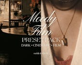 Moody Film Lightroom Presets | Cinematic Dark Instagram Photo Editing Presets | Mobile & Desktop | Blogger Filters
