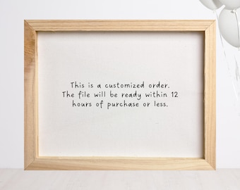 Customized Listing - ANY THEME Activity Sheet or Party Signage