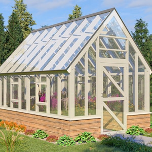 Large Greenhouse Plans With Raised Garden Beds