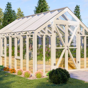 Large Greenhouse Plans 12x16 DIY Greenhouse