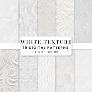 White Textured Digital Seamless Pattern White Digital Seamless Prints Scrapbook Paper Instant Download Commercial Use Wedding PNG