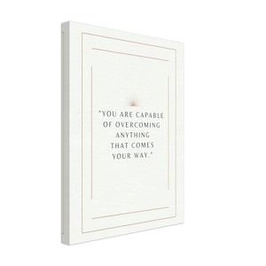 H&M Home Minimalist Motivational Canvas Print