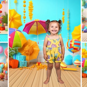 Summer Backdrops for Photography - Embrace the Sunny Vibes in Your Portraits
