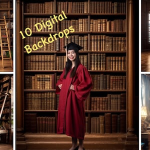 Preserve Your Graduation Memories: Discover Stunning Studio Photography Digital Backdrops and Photoshop Overlays for Graduation Shots