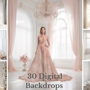 Verwandeln Sie Ihre Fotografie mit atemberaubenden digitalen Hintergründen: Weißer Raum Hintergründe, Mutterschaft Overlays, Studio Kulissen,