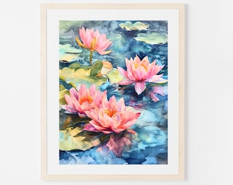 Waterlilies Wall Art