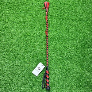 Horse Riding crop | stick whip | leather flog | Riding Crop with Wrapped Handle - 28.5 inches