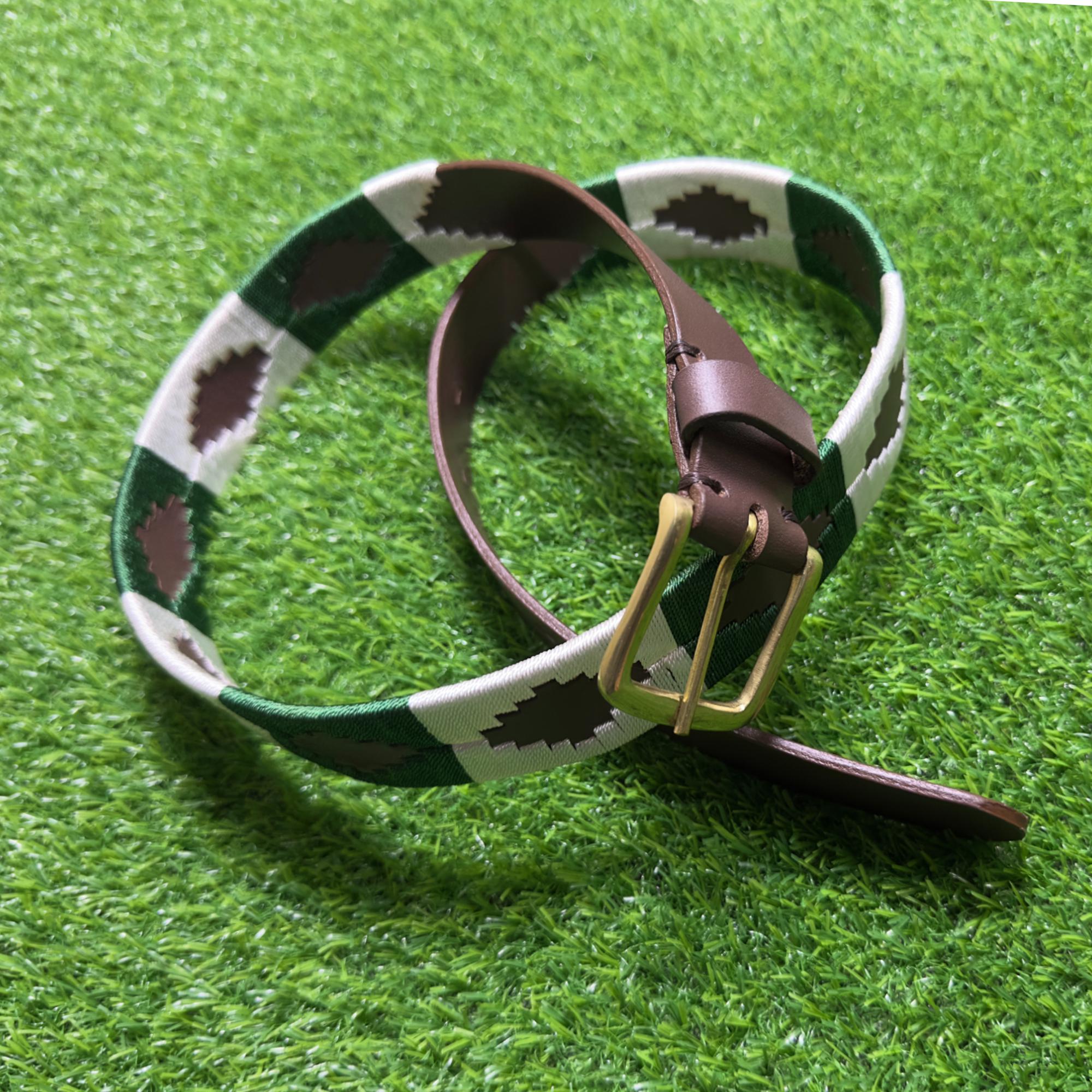 Vintage Argentina Braided Leather Belt Gaucho Polo Western Boho Green XXL Green Argentinian Polo Belt - Etsy main image 4