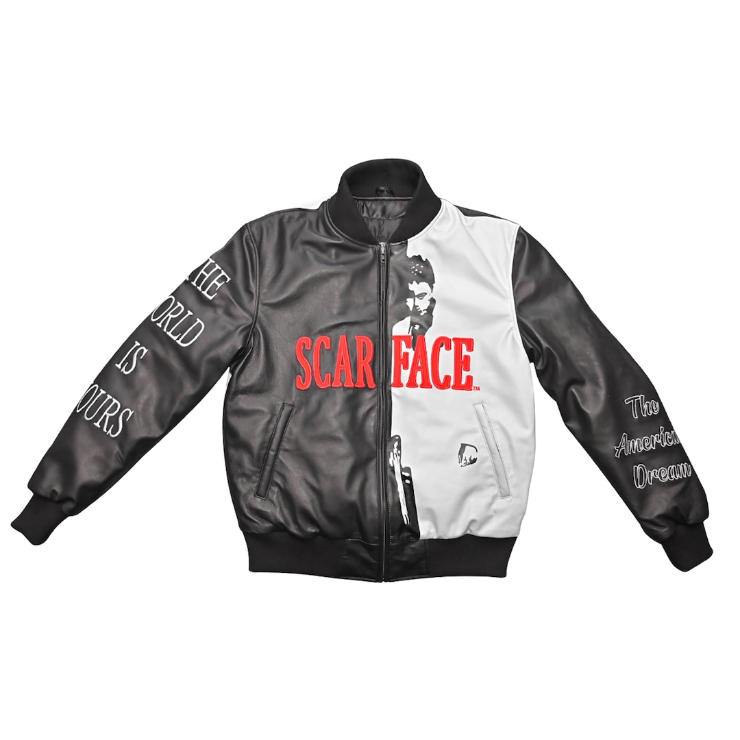 Tony Montana Style Men Style Al Pacino Scarface Leather - Etsy