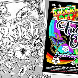 New Swear Word Coloring Book for Adults: Adult Cuss & Color 2