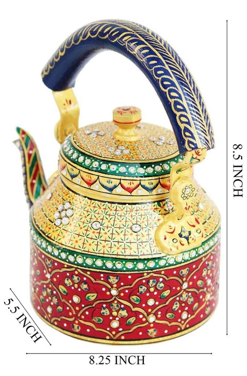 Hand Painted Tea Kettle Enchanting Gift for Girl Friend Etsy UK
