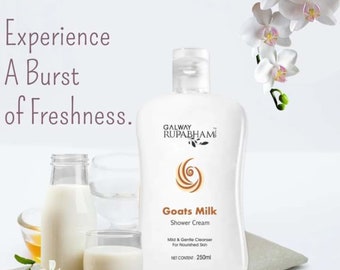 Goat Milk Body Wash Shower Soap Creamy Moisturizing Luxurious Natural Organic Goat Milk Shower Cream | Creamy Moisturizing Rich Moisturizing