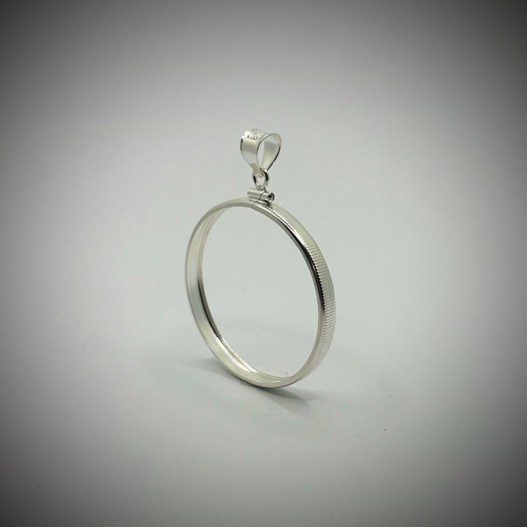 Australian 50 Cent Sterling Silver Coin Frame - Jewellery Finding ...