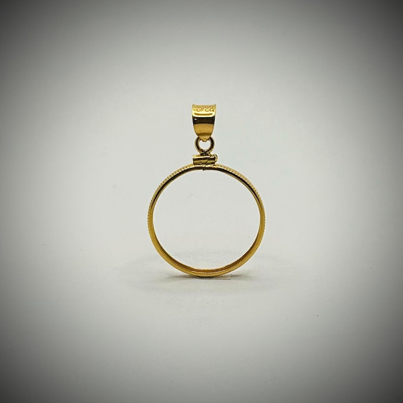 Australian Half Penny Yellow Gold-filled Coin Edge Bezel - Jewellery ...