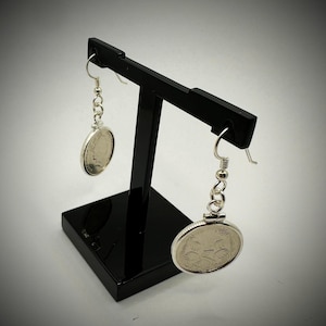 Australian 5 Cent Sterling Silver Earrings - Choose the Year 1966-2025