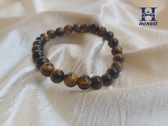 Natural Tiger Eye Stretchy Bracelet