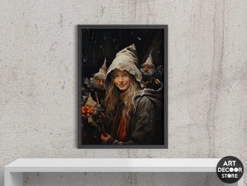 Original Fantasy Art Prints for Kids & Fantasy Lovers Magical Digital