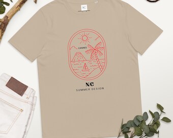 Orgnanic summer time unisex t-shirt