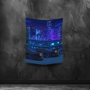 GTR R33 Tenture murale