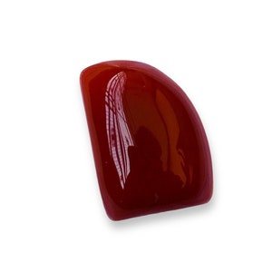Red Sulemani Aqeeq (Agate) 100% Natural Gemstone Fancy  Shape Pendant Size Gemstone Size-19x13x6MM carat-15.45 and extra gift