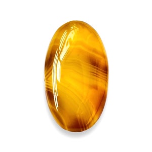 Brown Agate (Aqeeq) 100% Natural gemstone High Quality Pendant Size Oval shape Gemstone Carat-45.55 Size-27x21x7MM and(extra gift)