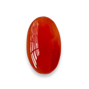 A+++ Orange Agate (Aqeeq) 100% Natural gemstone High Quality Pendant Size Oval  shape Gemstone Carat-32.55 Size-31x18x7MM and(extra gift)
