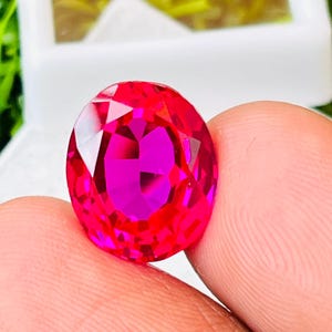 WoW!! Pink Sapphire High Quality Gemstone Oval  shape Excellent cut stone size-11x9x7mm carat-6.20 (and extra gift)
