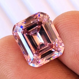 Ausgezeichnet !!!! Rosa Diamant Ring Größe Schöne Edelstein Kissenform Ausgezeichnete Schnittgröße-12x9x6MM Carat-10.00 (und extra Geschenk)