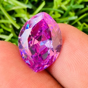 Light Purple  Sapphire Gemstone high quality excellent cut Top  Gemstone Marquise Shape Size-16x12x6MM carat-12.00 (and extra gift)
