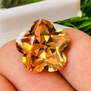 Beautiful  !!!! Star Fancy Shape  Sapphire Gemstone Fancy Shape Size-15x15x8MM cts-20.10 Excellent Beautiful Gemstone (And Extra Gift)