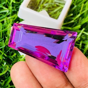Top A++!!!!! Purple  Sapphire High Quality Brilliant Cut Top A++ Sapphire Gemstone Fancy Shape Size-34x22x14 carat-73.17 (and extra gift)