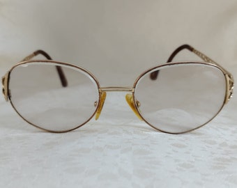 Vintage Christian Dior Brille aus den 70er Jahren, klassisch. groovig. zweigig. Mod. Retro-Brille.
