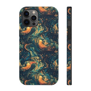 Dreamy Swirls - Colorful and Abstract iPhone Case
