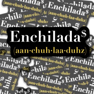 Sticker Enchiladas Schitt's Creek drôles|Rose Moira David Rose|Stickers en vinyle laminé imperméables pour bouteille d'eau, ordinateur portable|Sticker pour coque de téléphone