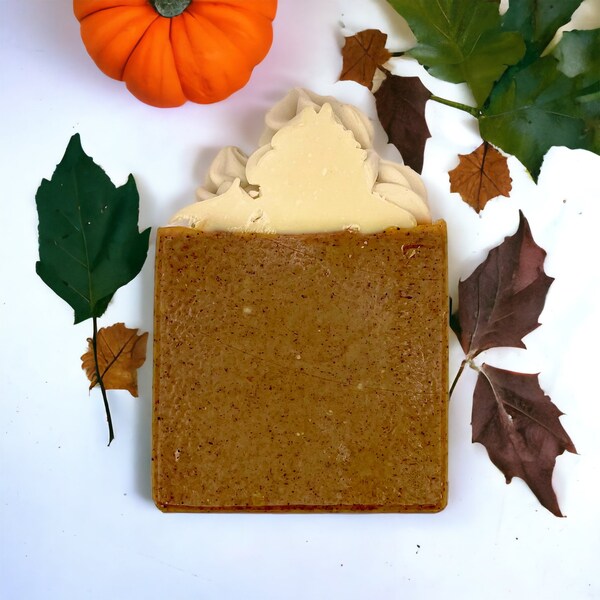 Pumpkin Pie Soap | Natural Bar Soap | Moisturizing Vegan Soap