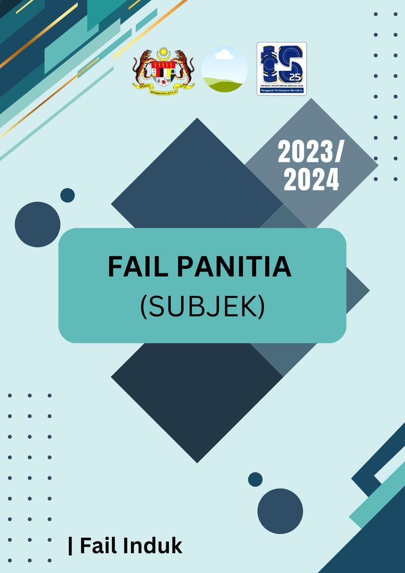 Front Cover & Divider Fail Induk Panitia 2023/2024 Etsy