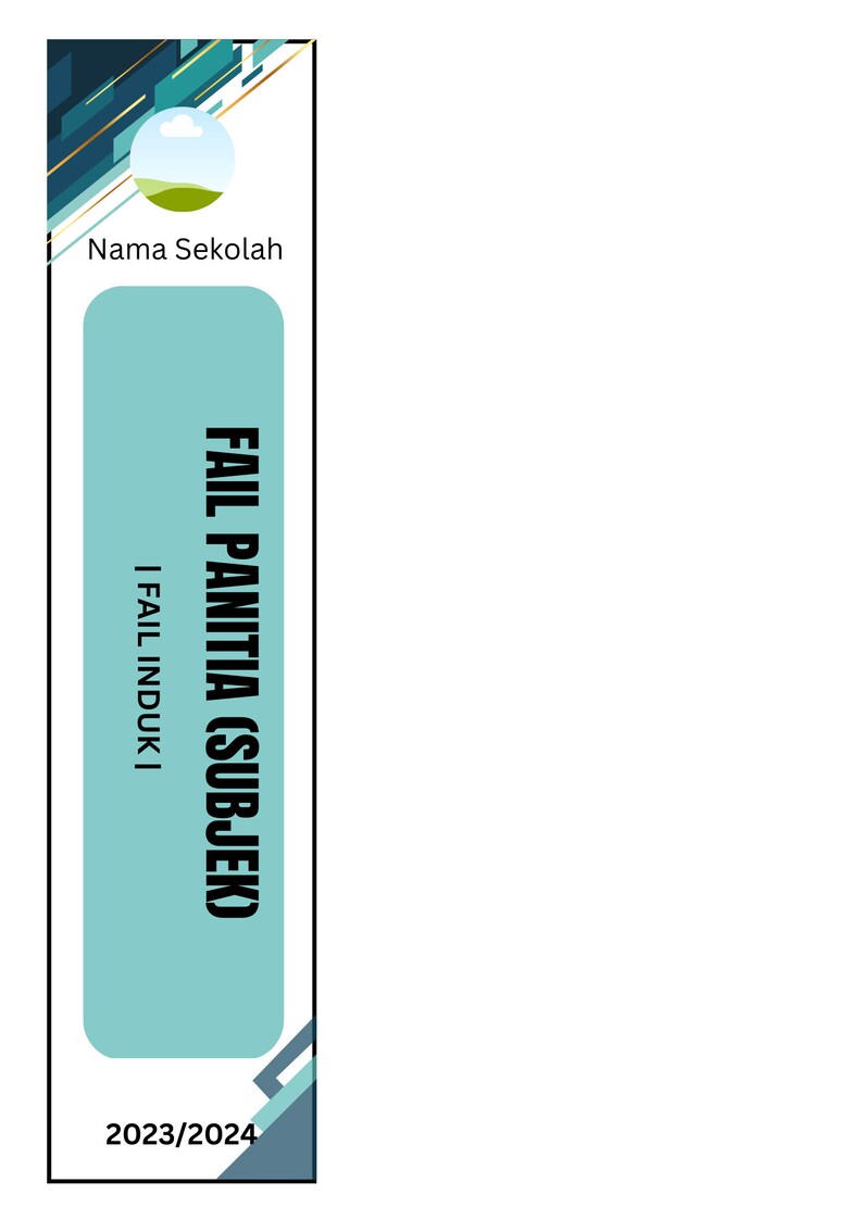 Front Cover & Divider Fail Induk Panitia 2023/2024 Etsy