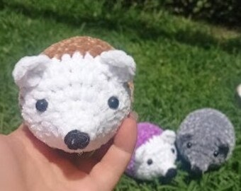 Crochet No Sew Hedgehog