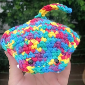 Crochet No Sew Stingray Pattern