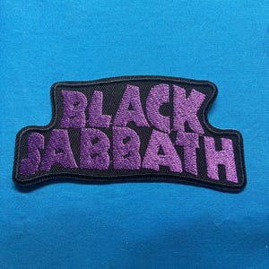 Patch termocolante do Black Sabbath