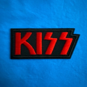 KISS, ROCK METAL Music Band Iron On Patches