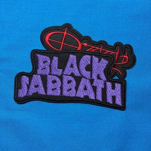 Parche termoadhesivo de Black Sabbath con parche sorpresa gratis