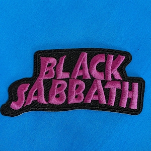 Black Sabbath Aufnäher zum Aufbügeln