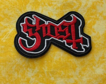 GHOST Iron on patch
