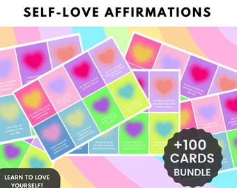 Self Love Affirmation Cards - Confidence Affirmations